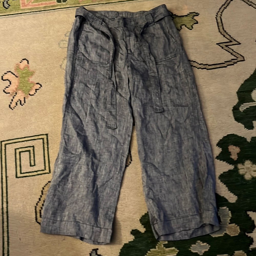 Caslon Chambray Pants Size Medium